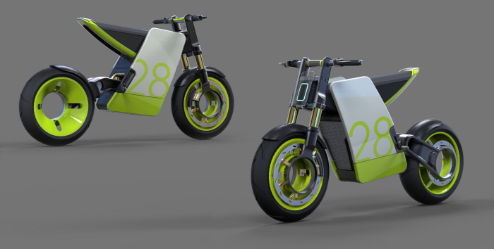An Urban, Modern Take on the Supermoto