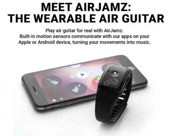 Read more about the article Airjamz: the Wearable Air Guitar