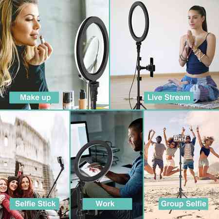 Read more about the article LED Selfie Ring Light with Stand Amazon Pick $25-$50 | Review 2020